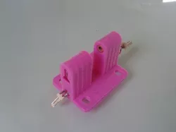 The support bracket for 6 mm laser diode with LDR at other pocket.