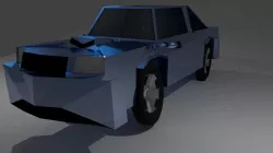 Toy car 3D model