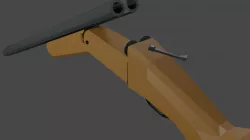TOZ-34 Low-poly  3D model