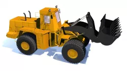 Tractor 3D model