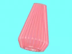 translucent tubed shade