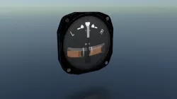 TURN AND BANK INDICATOR Low-poly  3D model