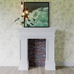 Ultrawood Fireplace 3D model