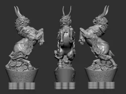 Unicorn 00st 3D model