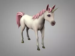 Unicorn 3D model