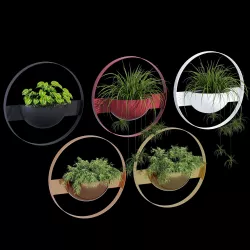 Unity wall planter 3D model
