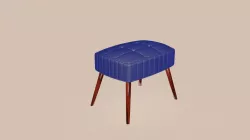 Vallmor little seat 3D modell 3D model