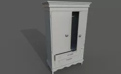 Wardrobe  Low-poly  3D model
