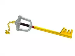Weapon - Key Sword 2 Low-poly  3D model