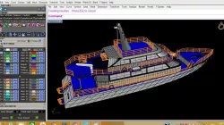yacht 3D model