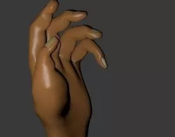 3D Hand 3D model