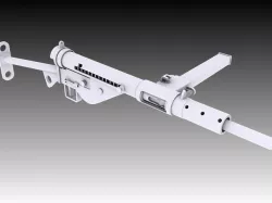 3D Sten Mark II Low-poly  3D model