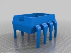 8-Pin IC/Microcontroller - Breadboard Holder and Parts Box for Electronics