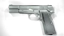 9mm Pistol Free 3D model