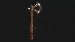 AC3 Connors Tomahawk Axe Low-poly  3D model