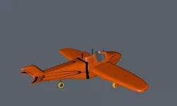 Aircraft 3D model