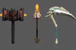 Ancient Weapons Low-poly  3D model