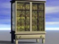 Antique Cabinet Free 3D model