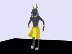 Anubis Free 3D model