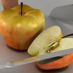 Apple Free 3D model