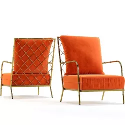 ArmChair Regina 3D model
