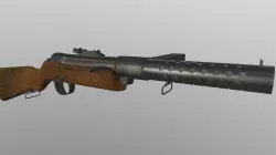 Assault rifle mp 28 3D model