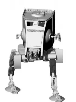 AT-ST WALKER Low-poly  3D model