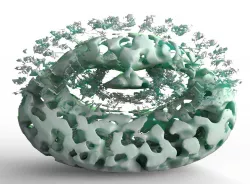 Bacterial proteins 3D model