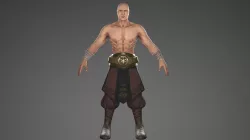 Baldman Semi-realist 3D model