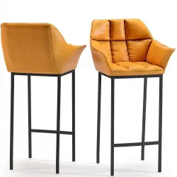 Bar Stool Thinktank Quattro Brown 3D model