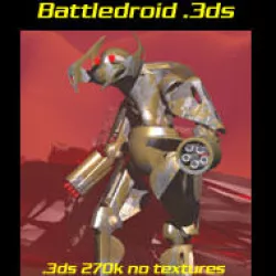 Battle Droid Model Free 3D model