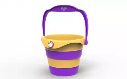 Bee Bucket 3D model