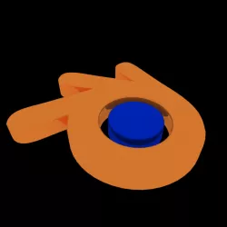 Blender Logo Free 3D model