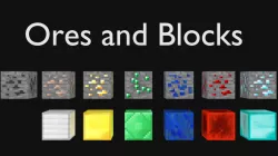 Blender Minecraft 1 5 2 Blocks and Ores Cycles Only Free 3D model