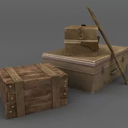 Boxes 3D model