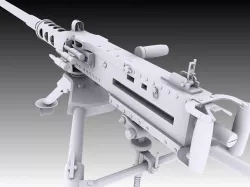 Browning M2 Low-poly  3D model