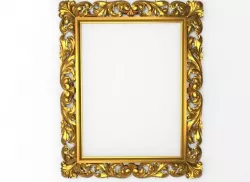 carved frame  3D model