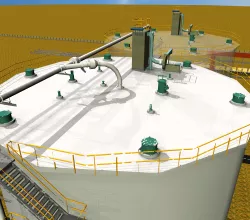 Cement Silos Free 3D model