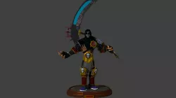 Character Free 3D model