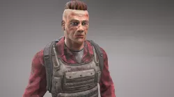 Character Stanley Low-poly  3D model