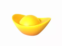 Chinese Gold 3D model
