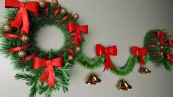  christmas crown Low-poly  3D model