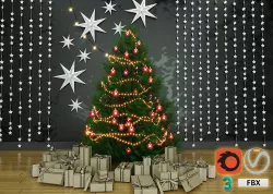Christmas tree 3D model