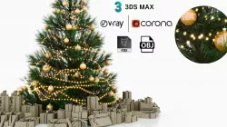 Christmas tree 3D model