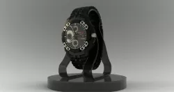 Chrono watch Free 3D model