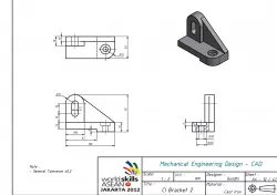 CI Bracket 2 Free 3D model