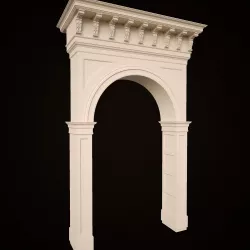 classic arch 3D model