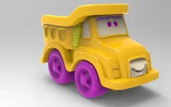 Construction truck 3D model