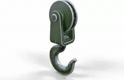 Crane Hook 3D model