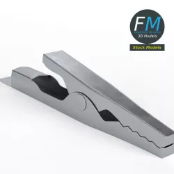 Crocodile clip 3D model